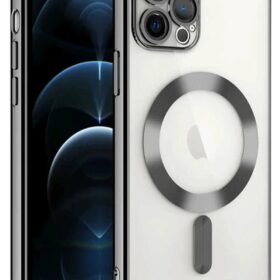 iPhone 14 Pro Max Kılıf Kross Magneticsafe Kapak - Siyah-(5796)