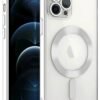 iPhone 14 Pro Max Kılıf Kross Magneticsafe Kapak - Gümüş-(5796)