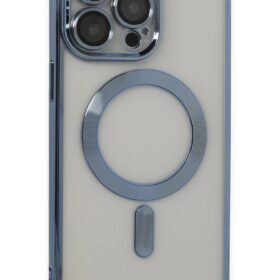 iPhone 14 Pro Max Kılıf Kross Magneticsafe Kapak - Sierra Blue-(5796)