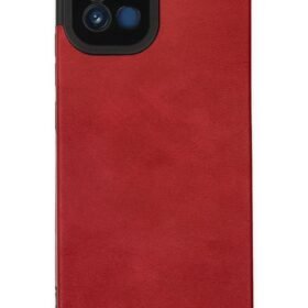 Samsung Galaxy A03 Kılıf Loop Deri Silikon - Kırmızı-(5796)
