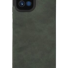 Samsung Galaxy A03 Kılıf Loop Deri Silikon - Yeşil-(5796)