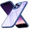 iPhone 14 Pro Max Kılıf Power Silikon - Mavi-(5796)