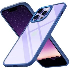 iPhone 14 Pro Max Kılıf Power Silikon - Mavi-(5796)