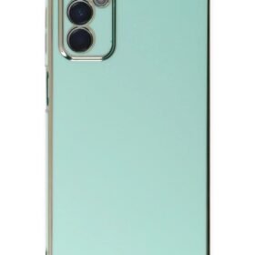 Samsung Galaxy A04S Kılıf Volet Silikon - Açık Yeşil-(5796)
