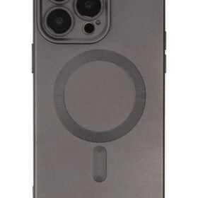 iPhone 13 Pro Kılıf Moshi Lens Magneticsafe Silikon - Füme-(5796)