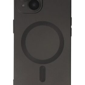 iPhone 14 Plus Kılıf Moshi Lens Magneticsafe Silikon - Siyah-(5796)