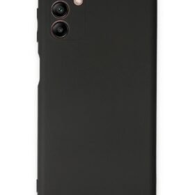 Samsung Galaxy A04S Kılıf First Silikon - Siyah-(5796)