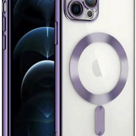 iPhone 14 Pro Max Kılıf Kross Magneticsafe Kapak - Mor-(5796)