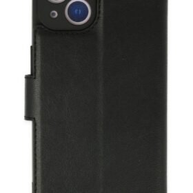 iPhone 14 Plus Kılıf Trend S Plus Kapaklı Kılıf - Siyah-(5796)