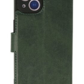 iPhone 14 Plus Kılıf Trend S Plus Kapaklı Kılıf - Yeşil-(5796)