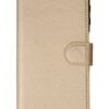 iPhone 14 Pro Kılıf Trend S Plus Kapaklı Kılıf - Gold-(5796)