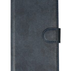 iPhone 14 Pro Kılıf Trend S Plus Kapaklı Kılıf - Lacivert-(5796)