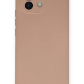 Xiaomi Mi 11 Kılıf Nano içi Kadife Silikon - Pudra-(5796)