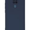 General Mobile GM 20 Kılıf Nano içi Kadife Silikon - Lacivert-(5796)
