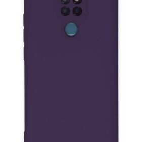 General Mobile GM 20 Kılıf Nano içi Kadife Silikon - Mor-(5796)