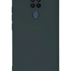 General Mobile GM 20 Kılıf Nano içi Kadife Silikon - Koyu Yeşil-(5796)