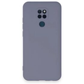 General Mobile GM 20 Kılıf Nano içi Kadife Silikon - Gri-(5796)