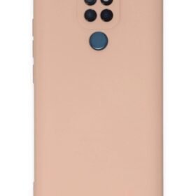 General Mobile GM 20 Kılıf Nano içi Kadife Silikon - Pudra-(5796)