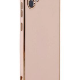 Samsung Galaxy A04 Kılıf Volet Silikon - Pembe-(5796)