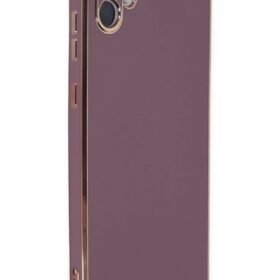 Samsung Galaxy A04 Kılıf Volet Silikon - Mor-(5796)