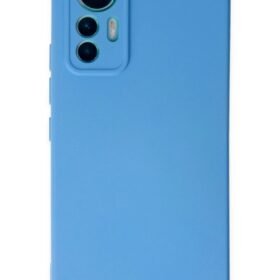 Xiaomi Mi 12 Lite Kılıf Nano içi Kadife Silikon - Mavi-(5796)