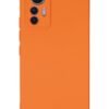 Xiaomi Mi 12 Lite Kılıf Nano içi Kadife Silikon - Turuncu-(5796)