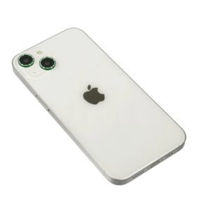 iPhone 14 Diamond Kamera Lens - Yeşil-(5796)