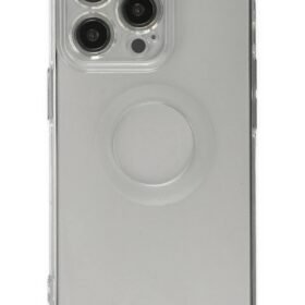 iPhone 14 Pro Kılıf Santa Lens Silikon - Şeffaf-(5796)