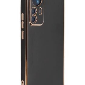 Xiaomi Mi 12T Pro Kılıf Volet Silikon - Siyah-(5796)