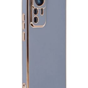 Xiaomi Mi 12T Pro Kılıf Volet Silikon - Mavi-(5796)