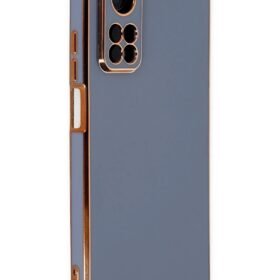 Xiaomi Mi 10T Kılıf Volet Silikon - Mavi-(5796)