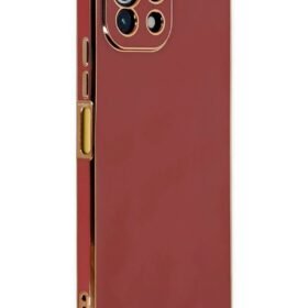 Xiaomi Mİ 11 Lite Kılıf Volet Silikon - Kırmızı-(5796)