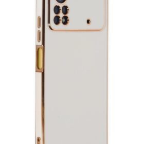 Xiaomi Poco X4 Pro 5G Kılıf Volet Silikon - Beyaz-(5796)