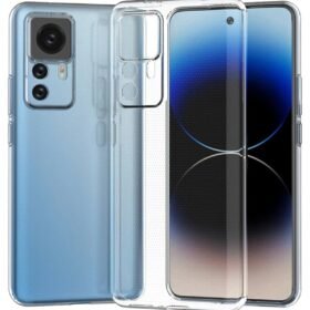 Xiaomi Mi 12T Pro Kılıf Lüx Şeffaf Silikon-(5796)