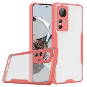 Xiaomi Mi 12T Kılıf Platin Silikon - Pembe-(5796)