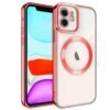 iPhone 12 Kılıf Kross Magneticsafe Kapak - Kırmızı-(5796)