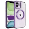 iPhone 12 Kılıf Kross Magneticsafe Kapak - Mor-(5796)