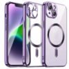 iPhone 13 Kılıf Kross Magneticsafe Kapak - Mor-(5796)