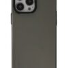 iPhone 13 Pro Max Kılıf Anka PC Sert Metal Kapak - Siyah-(5796)