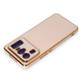 Xiaomi Mi 11 Ultra Kılıf Volet Silikon - Pembe-(5796)