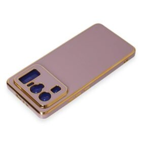 Xiaomi Mi 11 Ultra Kılıf Volet Silikon - Mor-(5796)