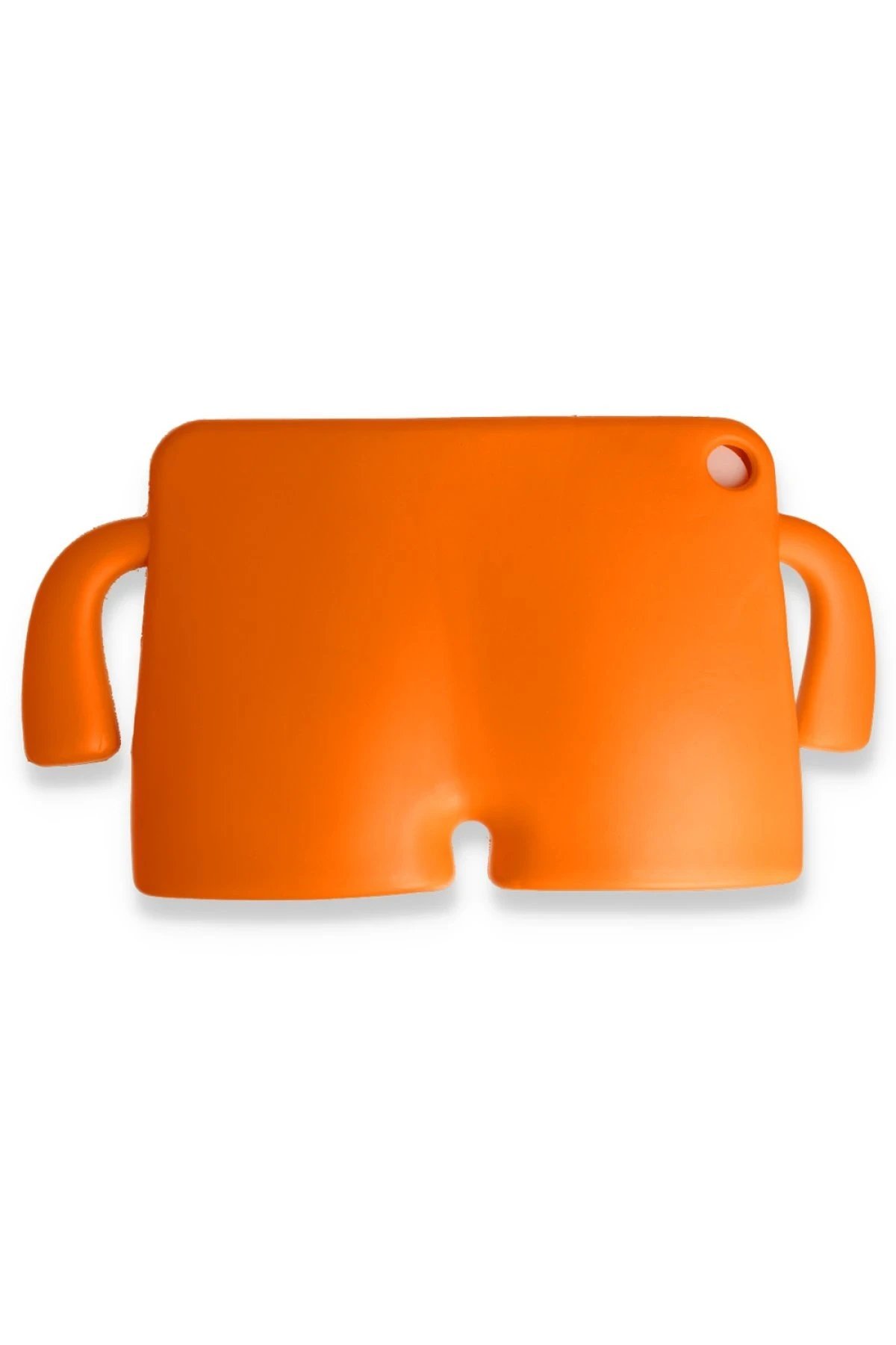 iPad Mini 5 Kılıf Karakter Tablet Silikon - Turuncu-(5796) - Görsel 2