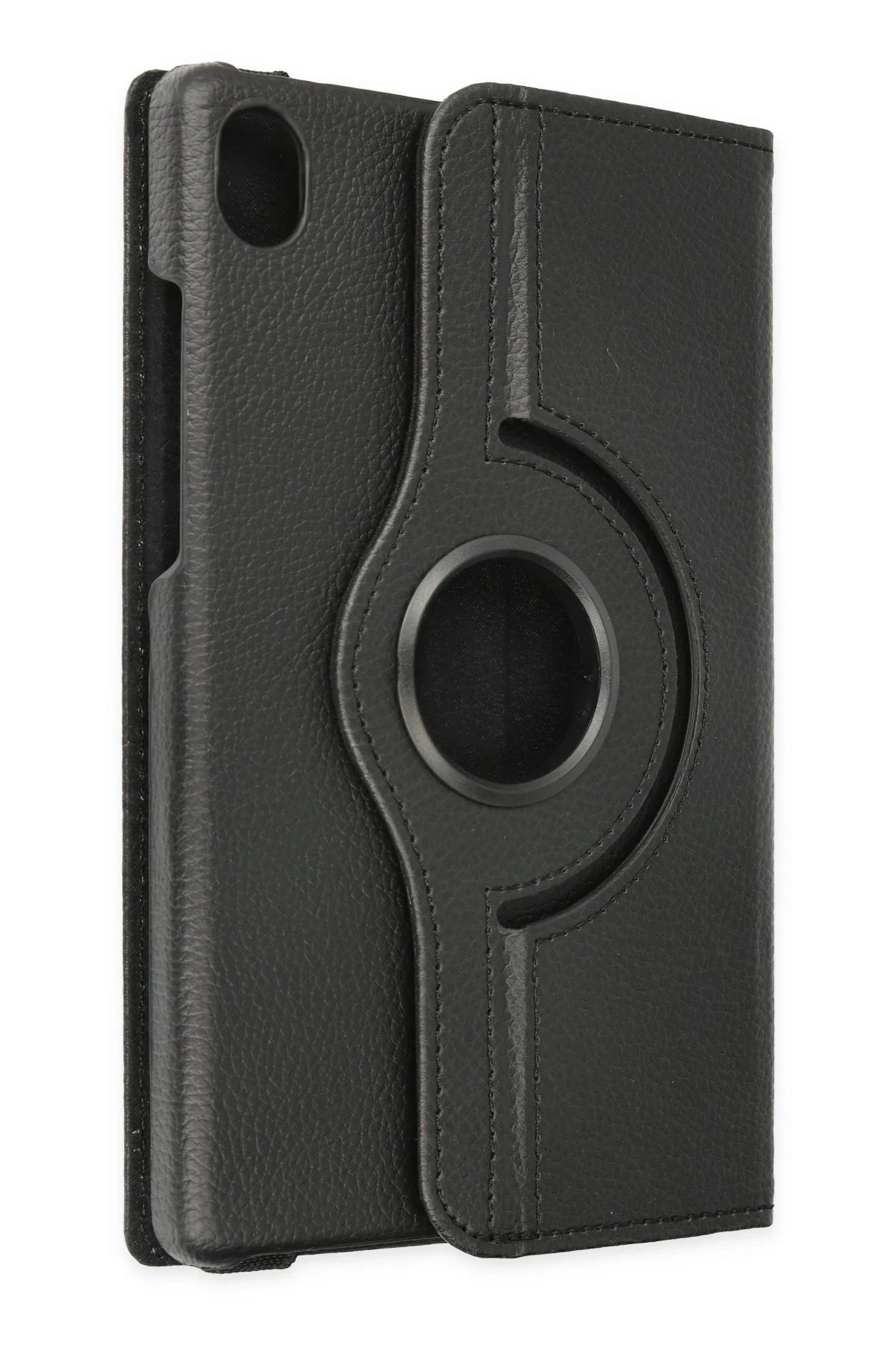 Lenovo Tab M8 Kılıf 360 Tablet Deri Kılıf - Siyah-(5796)