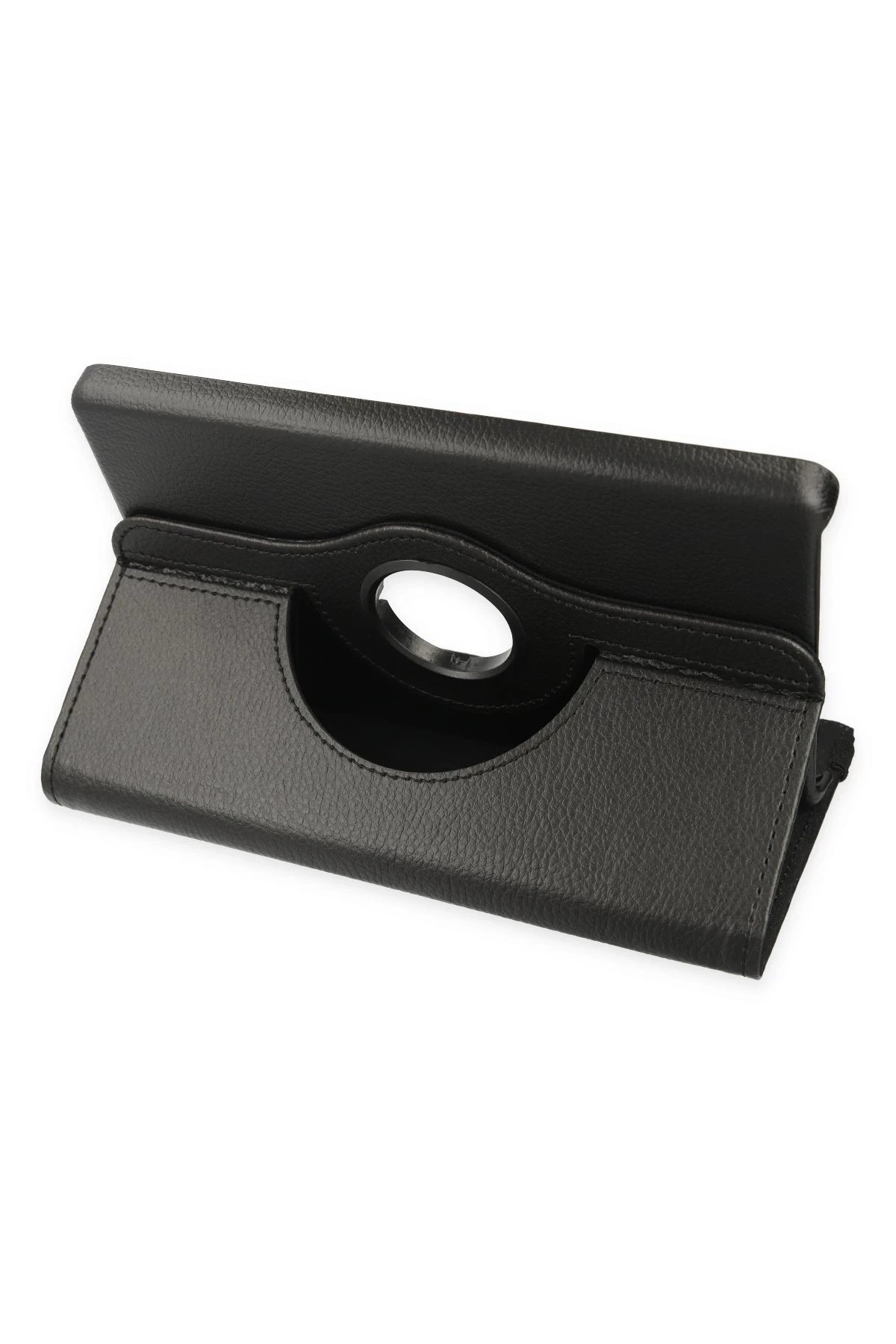 Lenovo Tab M8 Kılıf 360 Tablet Deri Kılıf - Siyah-(5796) - Görsel 3