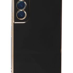 Samsung Galaxy S21 Kılıf Volet Silikon - Siyah-(5796)