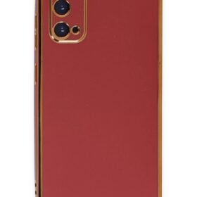 Samsung Galaxy S20 Kılıf Volet Silikon - Kırmızı-(5796)