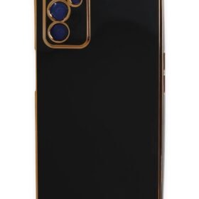 Oppo A16 Kılıf Volet Silikon - Siyah-(5796)