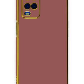 Oppo A54 4G Kılıf Volet Silikon - Kırmızı-(5796)