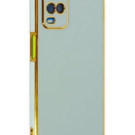 Oppo A54 4G Kılıf Volet Silikon - Açık Yeşil-(5796)