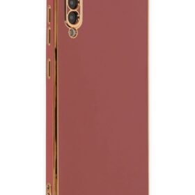 Samsung Galaxy A50 Kılıf Volet Silikon - Kırmızı-(5796)
